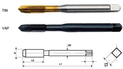 高強(qiáng)度鋼機(jī)用絲錐